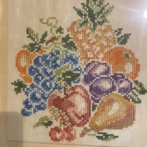 Framed Needlepoint - Vintage